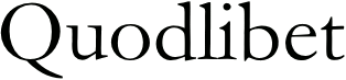 Quodlibet